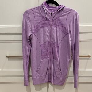 Zella Lavender Zip-Up Jacket